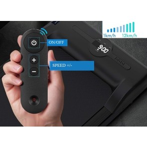 Jooksulint Black käetoega 1-12km/h