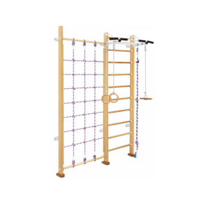 Puidust Rootsi võimlemissein SANRO CLIMBER naturaalne, 243x174cm