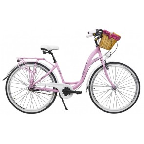 Jalgratas AZIMUT Sarema 28" ALU TX-6 2021, roosa