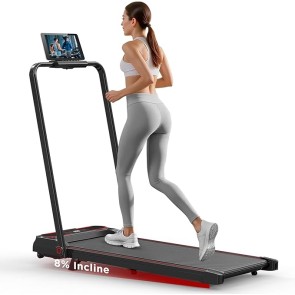 Jooksulint Black käetoega 1-12km/h 8% incline