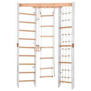 Ronimissein nurka Gym 230 x 150 cm lisadega